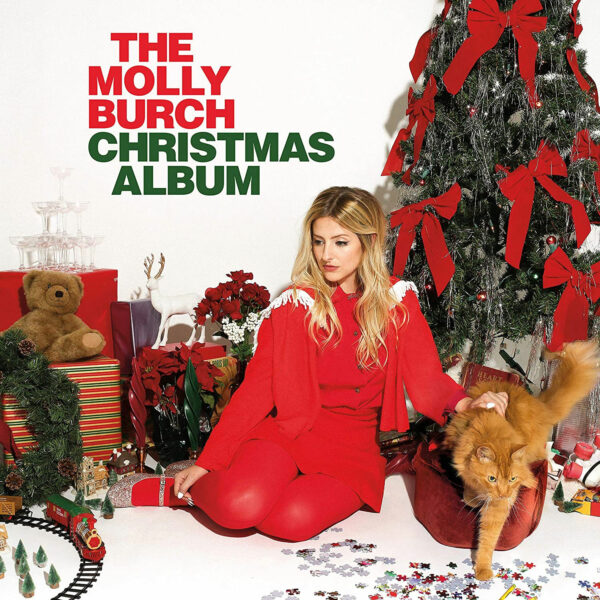 Molly Burch Christmas Album Candy Cane Vinyl