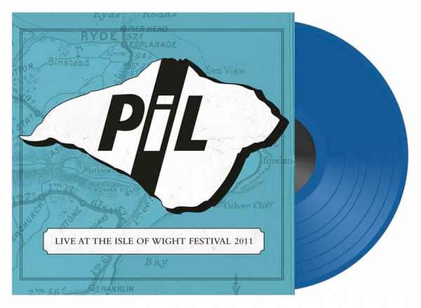 P.I.L. auf blauem Vinyl