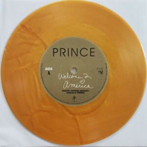 PRINCE Welcome 2 America Vinyl-Single Gold