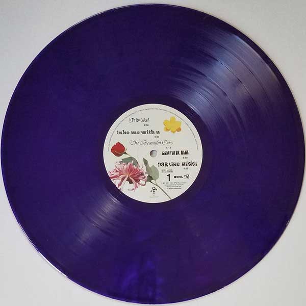 Prince Purple Rain Purple Vinyl LP